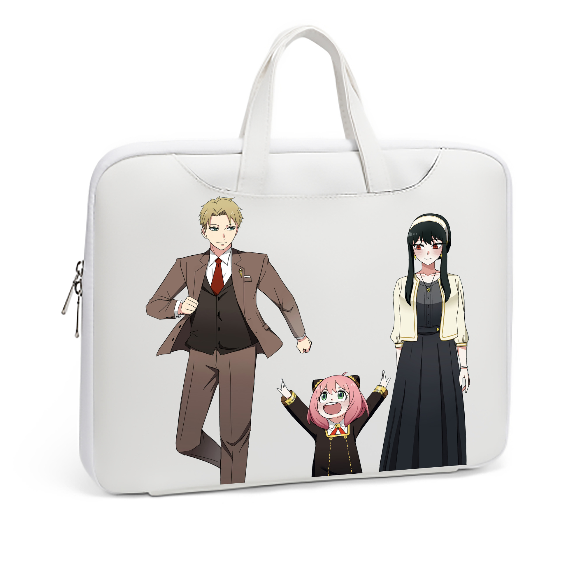 （画像用） SPY×FAMILY间谍家家酒 レザーラップトップバッグ　ノートパソコンケース