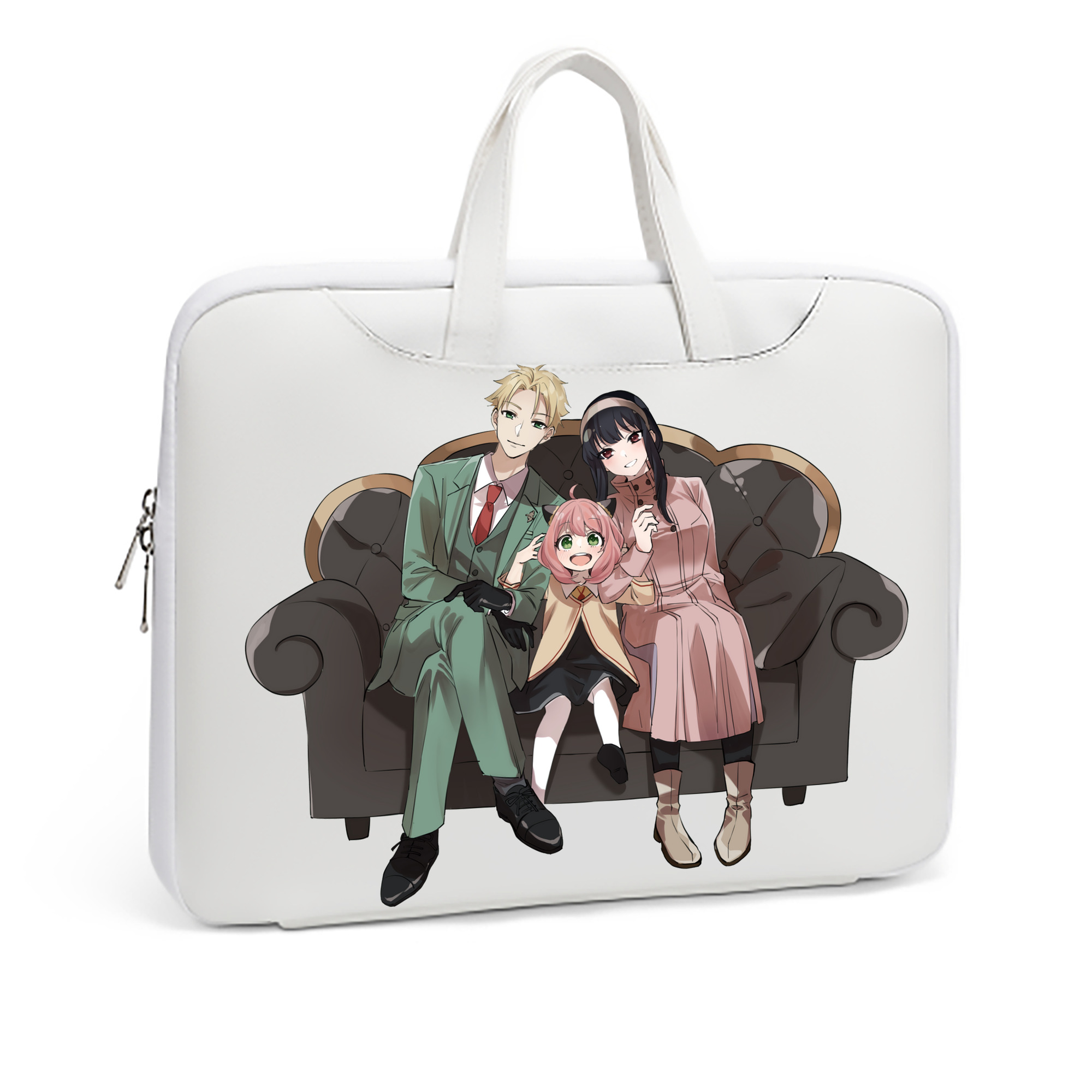 （画像用） SPY×FAMILY间谍家家酒 レザーラップトップバッグ　ノートパソコンケース