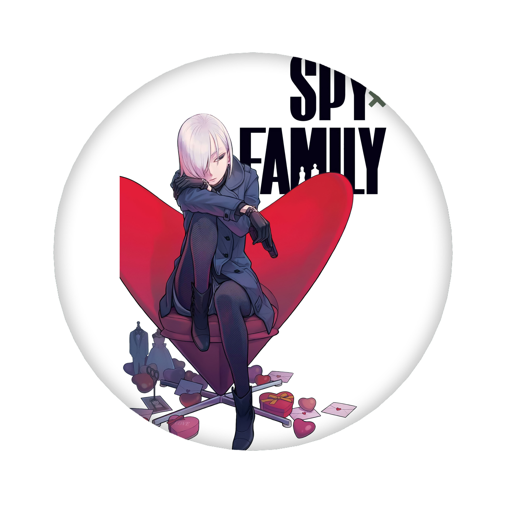 （画像用） SPY×FAMILY间谍家家酒 6cm 缶バッジ 複数セット